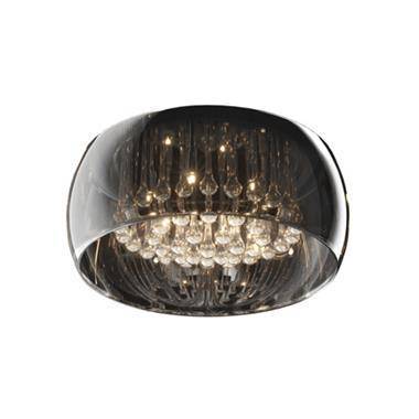 Zuma Line Crystal C0076-06X-F4FZ Lampa sufitowa Plafon z kryształkami 6x42W chrom